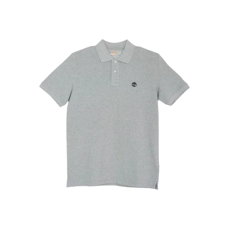 Timberland Polo Shirt Men's Gray-0