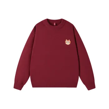 Teddy Bear Collection Year Of The Dragon Limited Series Sweater Unisex Red
