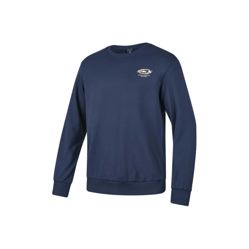 Skechers Sports Lifestyle Collection SKX Sweatshirt Unisex Navy Blue-0