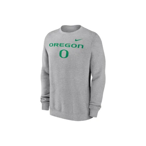 Nike Oregon Ducks Primetime Primary Stack Men's Nike College Pullover Crew