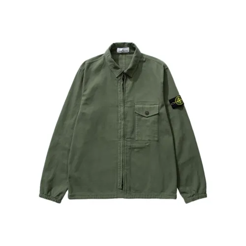 STONE ISLAND Jacket Fall Men's Sage Green