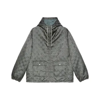 GUCCI Jackets Men Gray