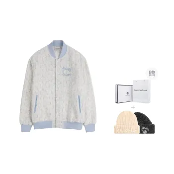 Charlie Luciano Jackets Coats Unisex Blue White