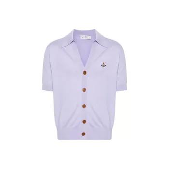 Vivienne Westwood Cotton Polo Cardigan