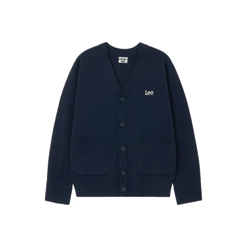 Lee Knitwear Men Marine Blue-0