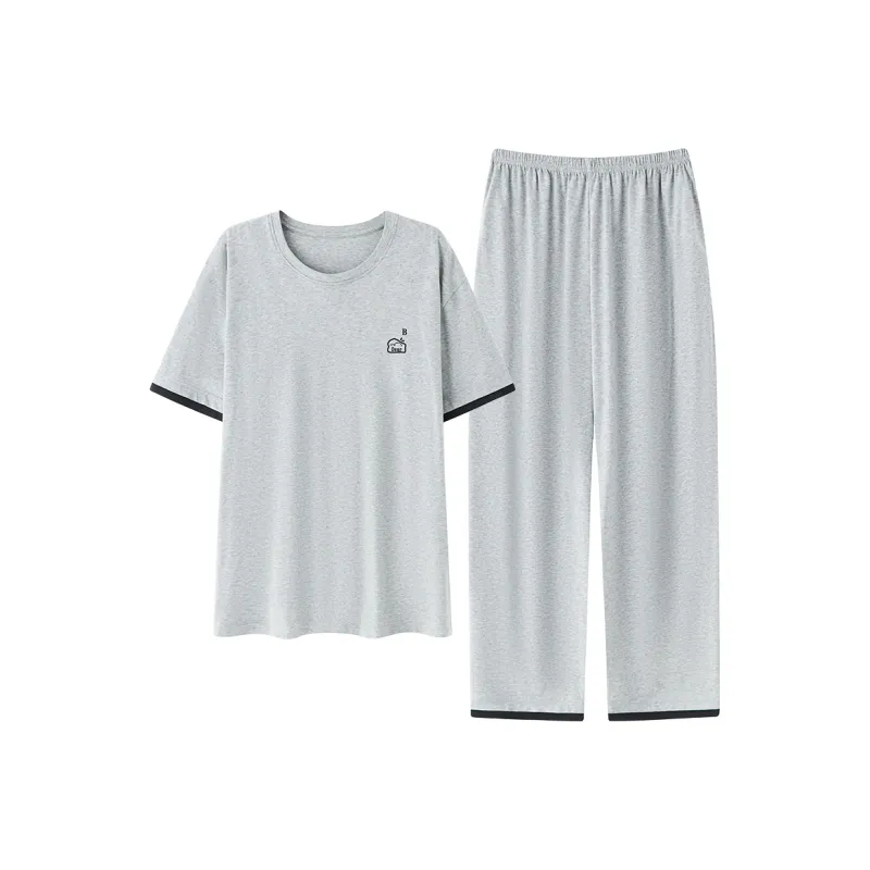 Close fitting Areas Pajama Set Men's-7