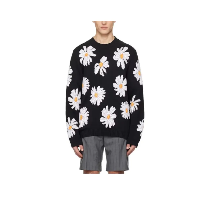 MOSCHINO Sunflower jacquard Sweater-0