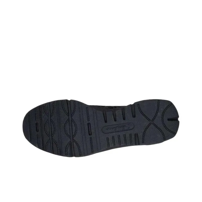 Martha Stewart x Skechers Cushioning And Breathable Low Top Casual Shoes Women's Black-4