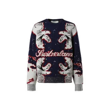 BALLY Sweaters Unisex Dark Blue