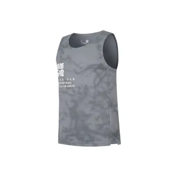 QIAODAN Tank Top Men's Moonlight Gray Print