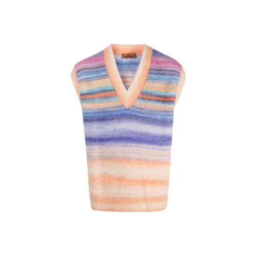 MISSONI V neck Striped Vest