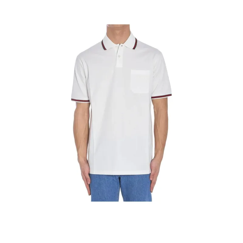 GUCCI SS25 Polo Shirt Men's White-0