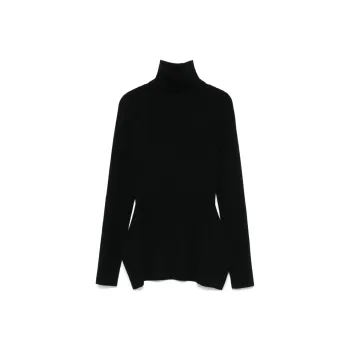 JUNYA WATANABE Ribbed Knit Roll Neck Jumper