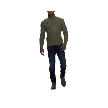 GUESS Sweaters Men Green
