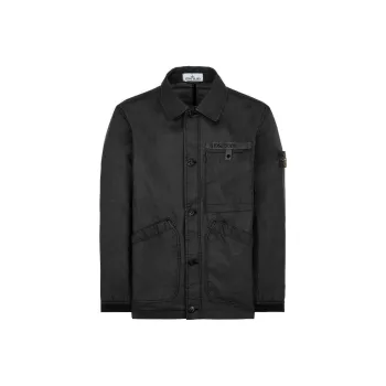STONE ISLAND Jackets Men Black