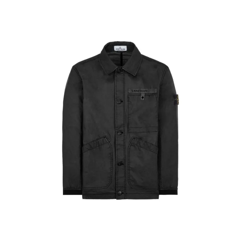 STONE ISLAND Jackets Men Black-0