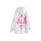Light Shadow White (Rose Red) Fleece-Lined