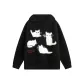 ZEM818 Black Hooded
