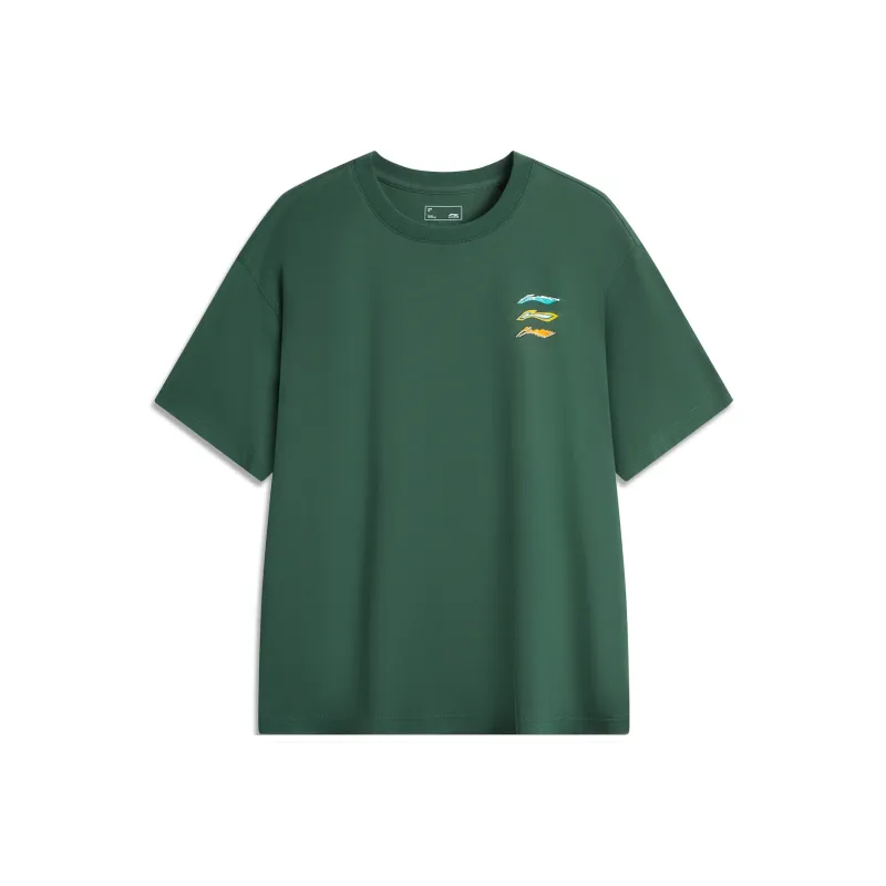 LiNing Cool Tea T Shirt Men's Maple Green-0