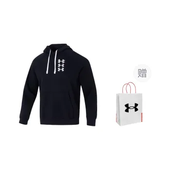 Under Armour Sweatshirt Unisex Black Shopping Bag Included