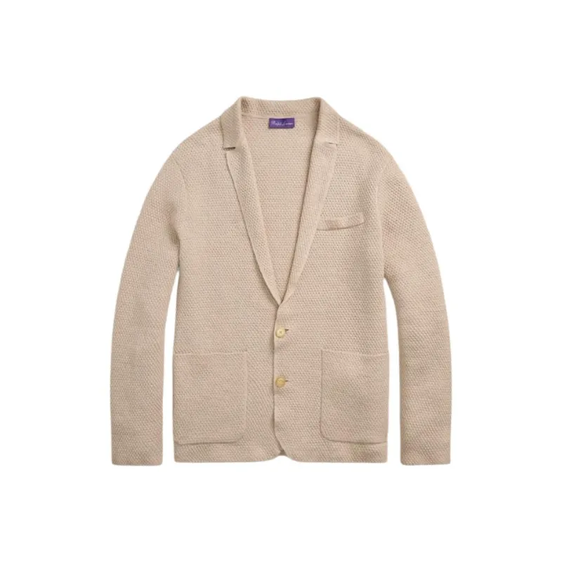 Ralph Lauren Purple Label Textured Long-sleeve Cardigan Blazer-0