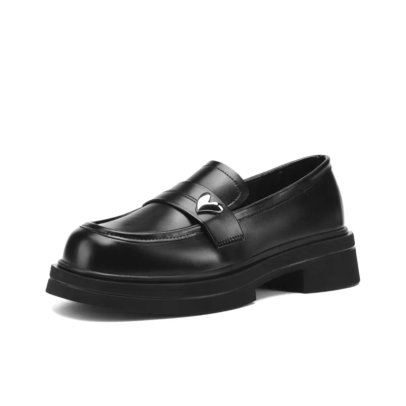 FIVE PLUS Loafers Women's Black-1