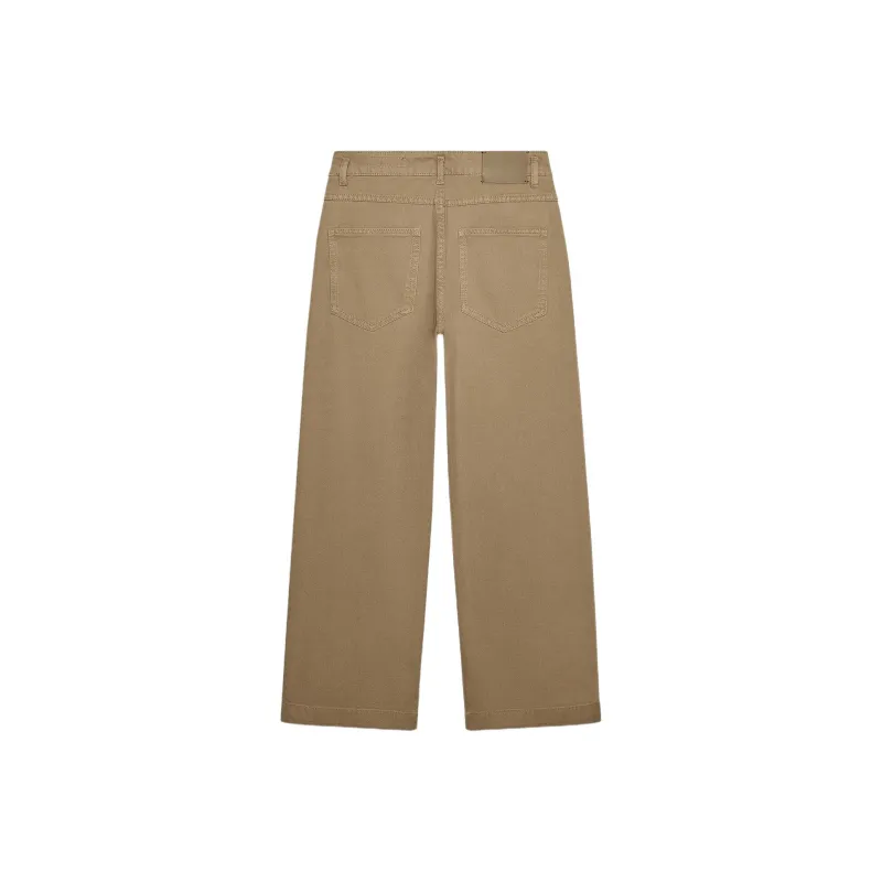 ZARA ZW Series Casual Pants Women's Olive Green-1