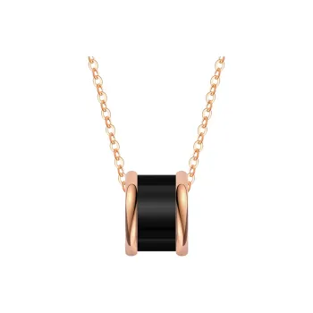 CENTURY&KINDLE Titanium Steel Necklaces Women's