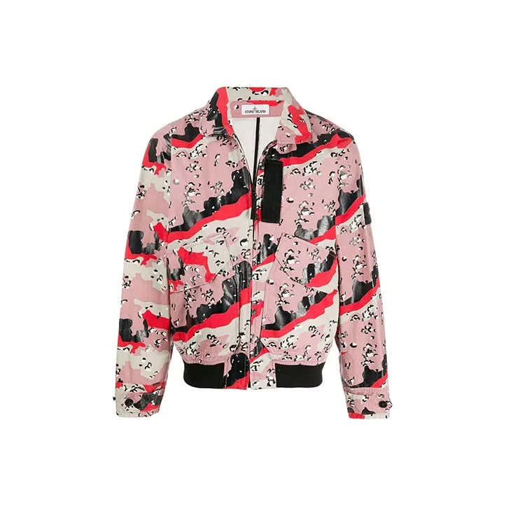 STONE ISLAND Abstract Print Jacket-0