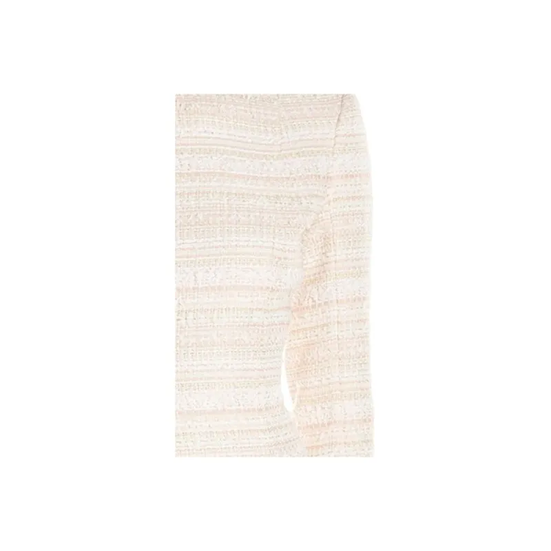 BALMAIN Long Sleeved Dress Women's Ecru-3