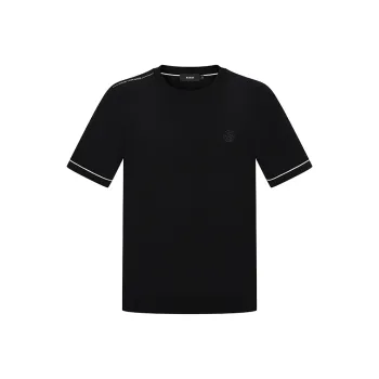 RARE Short Sleeved Sweater Pullover Men's Black