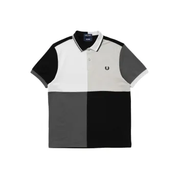 FRED PERRY X Beams Colour-block Polo Shirt