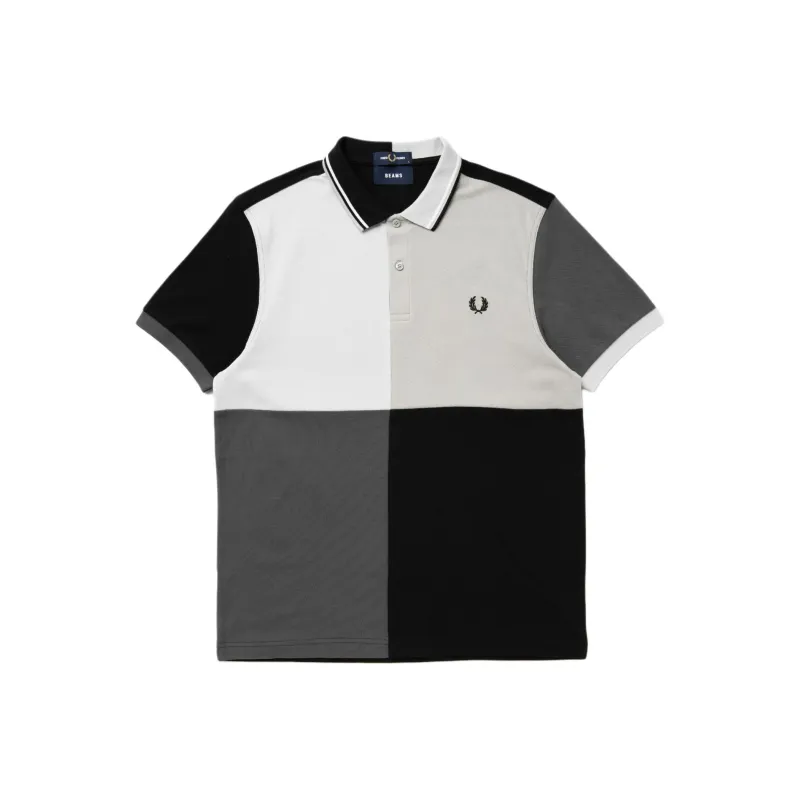 FRED PERRY X Beams Colour-block Polo Shirt-0