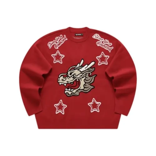 FILA FUSION Knitwear Unisex Pomegranate Red