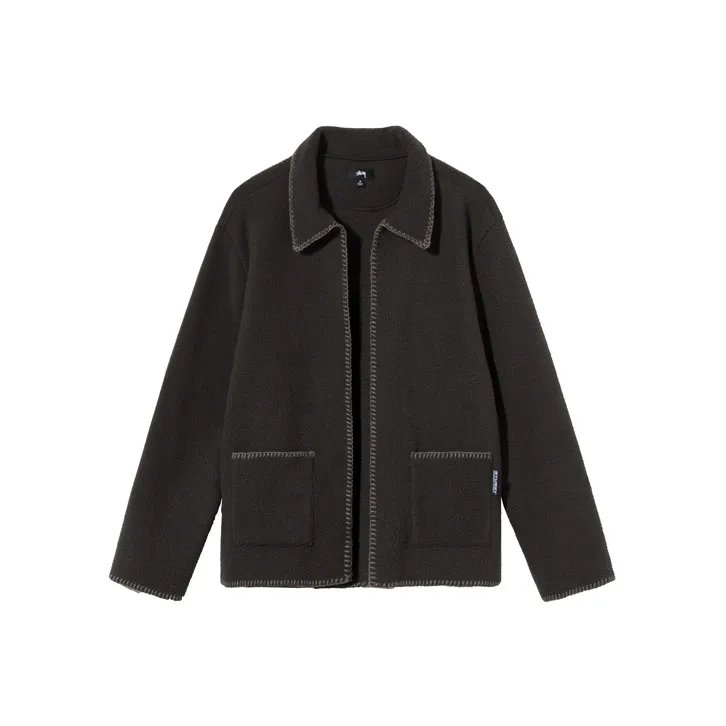 Stussy Woodsy Stitch Fleece-0
