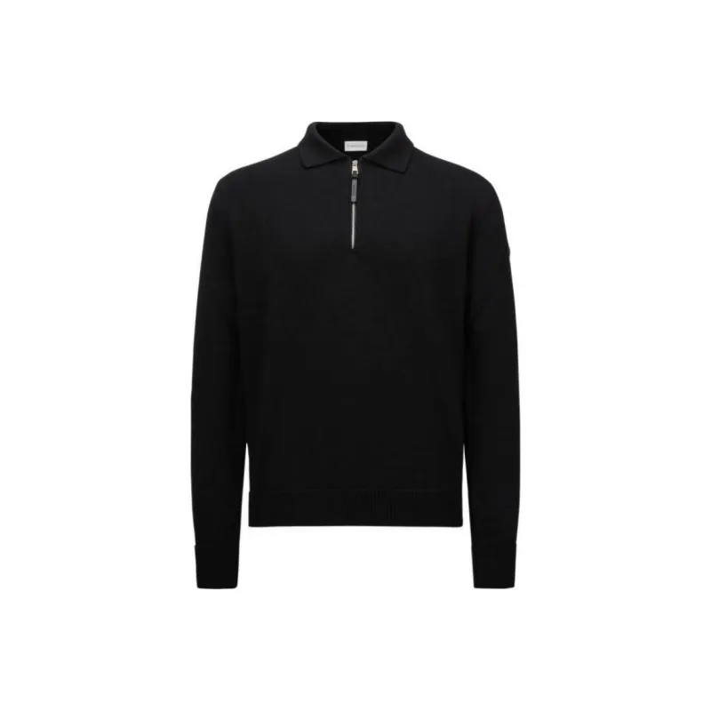 Moncler Long sleeved Polo Jumper-0