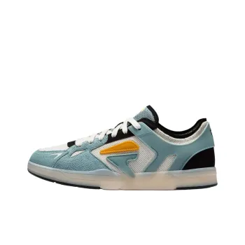 FILA FUSION GRAB Skateboard Shoes Anti Slip Wear Resistant Low Top Skateboard Shoes Men's Cyan