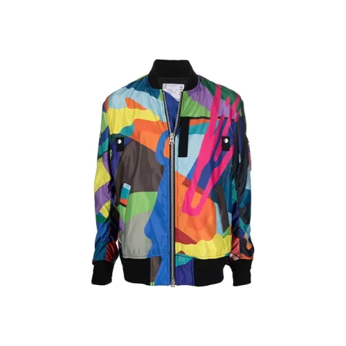 Kaws X Sacai Jackets Men Multicolor
