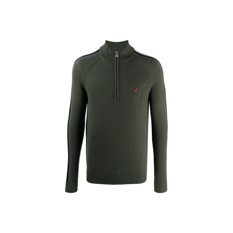 Perfect Moment Embroidered Logo Quarter Zip Sweater-0
