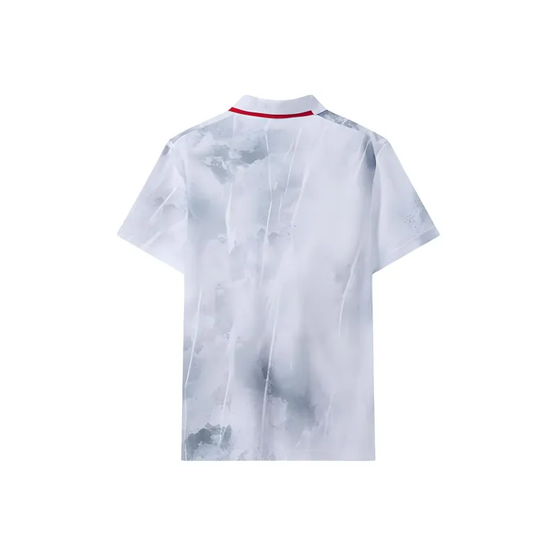 KSWISS Polo Shirt Men's Gray White-1