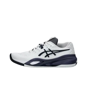 A.P.C x Asics GEL RESOLUTION 10 Anti Slip Wear Resistant Low Top Tennis Shoes Men's White Blue