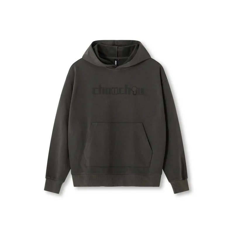 CHOUCHOUS Sweatshirt Unisex Washed Gray-0