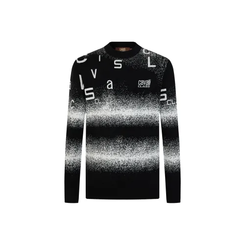 Cavalli Class Sweater Men's Black