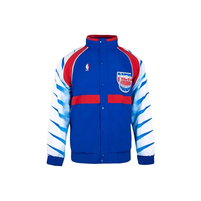 Mitchell Ness Hardwood Classics New Jersey Nets 1993/94 Authentic Warm up Jacket-0