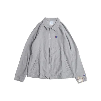 Champion Jacket US Version Unisex Gray