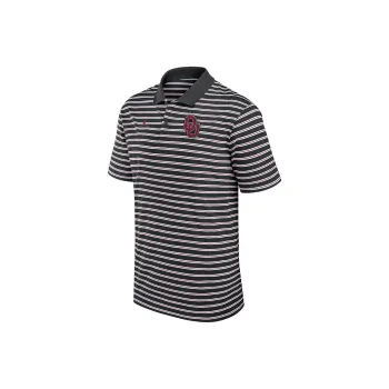 JORDAN Oklahoma Sooners Primetime Victory Striped Men's Nike Dri FIT College Polo
