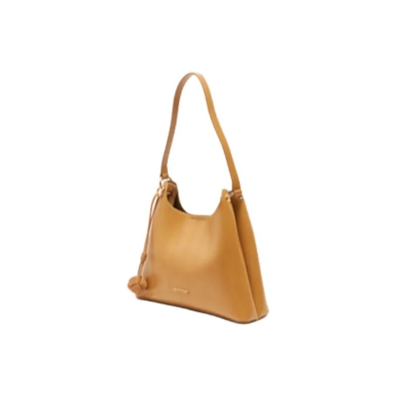 Three Blessings PU Crossbody Bag, Shoulder Bag Medium Size Women's Black/Khaki-9