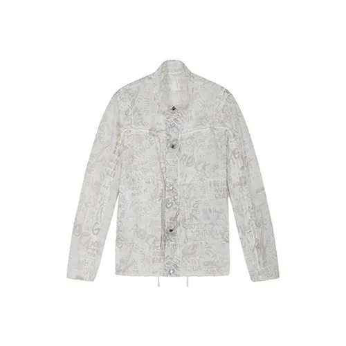 DAVID NAMAN SS22 Fitted Thin Jacket Men's White