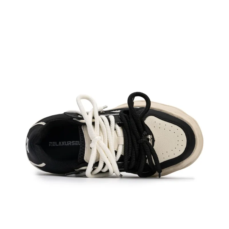 RELAXURSELF Slip Resistant, Abrasion Resistant, Breathable Low Top Skateboard Shoes Unisex-3