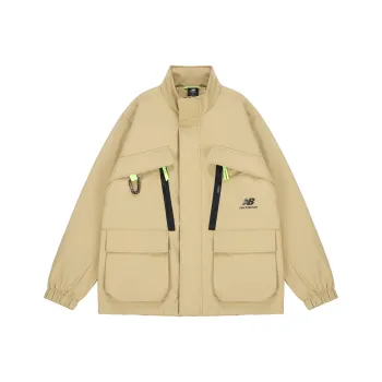 New Balance Jackets Men Khaki